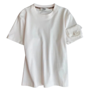 FENDI Cotton Short Sleeve T-Shirt