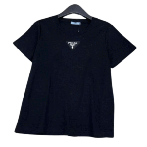 PRADA Re-Nylon Triangle Logo T-shirt