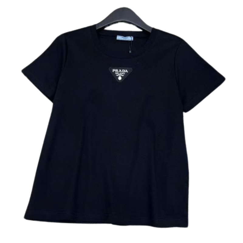 PRADA Re-Nylon Triangle Logo T-shirt PRADA Re-Nylon Triangle Logo T-shirt