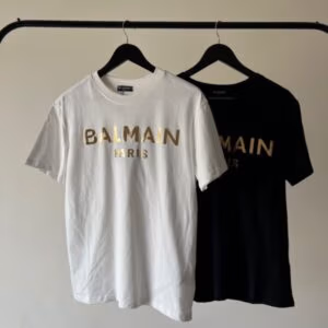Balmain Logo-Print Cotton T-Shirt