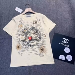 DIOR Graphic Printed Cotton Short