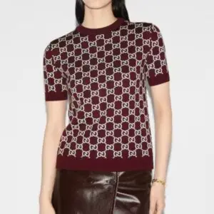 GUCCI Cashmere Silk Knit Top