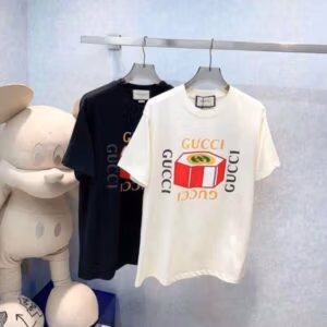 GUCCI Vintage Logo Crop T-shirt