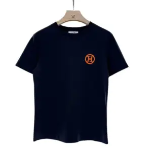 HERMES Luxury Round Neck T-Shirt