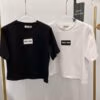 MIU MIU x Jacquemus Logo-Patch Cotton T-shirt