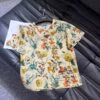PRADA Floral Print Cotton T-Shirt