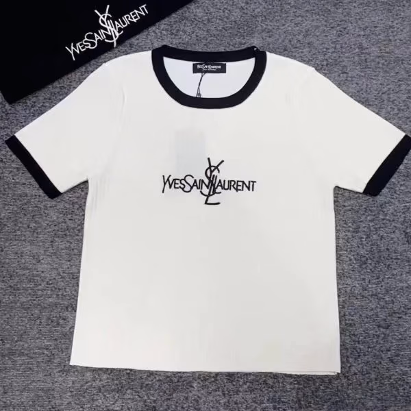 Yves Saint Laurent Signature Logo T-Shirt Yves Saint Laurent Signature Logo T-Shirt