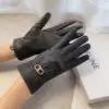 CELINE Winter Buckle Gloves