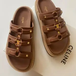 CELINE Leather Sandals
