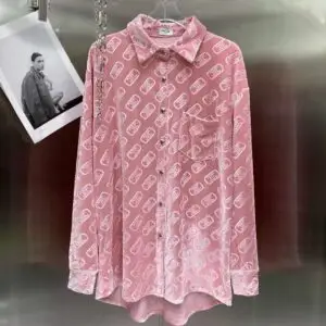 CHANEL Saint Laurent Silk Printed Shirt
