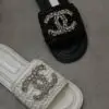 CHANEL Signature Logo Sandal
