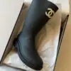 CHANEL Rubber Rain Boots
