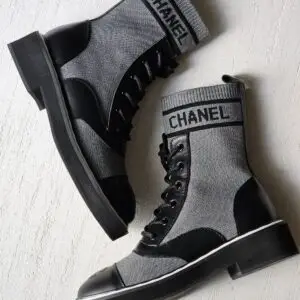 CHANEL Premium Leather Winter Boots