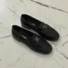 CHANEL CC Logo Lambskin Loafers