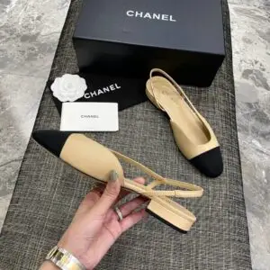 Chanel Signature CC Logo Sandals