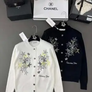 CHANEL Silk Blend Knitted Cardigan