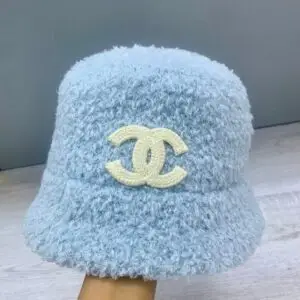 CHANEL Tweed Bucket Hat