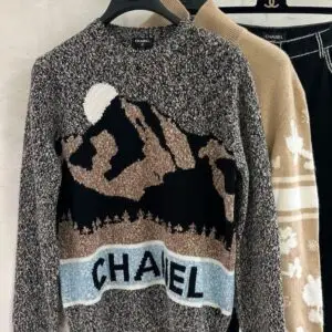 CHANEL Signature CC Cashmere Blend Sweater