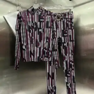CHANEL printed cord set