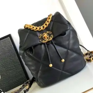 CHANEL Quilted Caviar Backpack