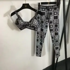 Dolce & Gabbana Signature Print Outfit Set