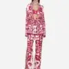 D&G Printed Corduroy Loungewear Set