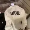 DIOR White Logo Denim Jacket