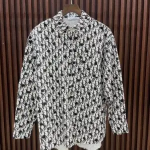 DIOR Men Regular Spread Collar Casual Shirt