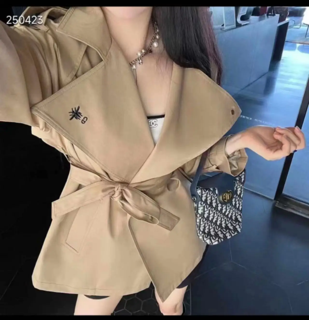 DIOR Elegant Trench Coat DIOR Elegant Trench Coat