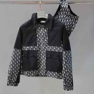 DIOR Oblique Stonewashed Cotton Denim Jacket