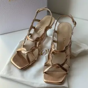 DIOR D-Fame One-Strap Sandals