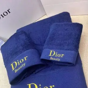 DIOR Embroidered Bath Towel