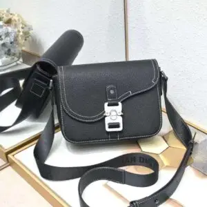 DIOR Saddle Leather Shoulder Bag