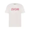 Dior Italic corail, coupe relax T-shirt