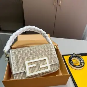 Fendi Vintage Diamante Tote Bag