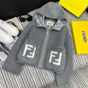 FENDI Reversible Wool Hooded Jacket