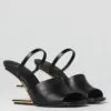 FENDI First Leather High Heel Sandals