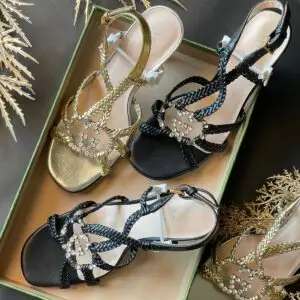 GUCCI x Rene Caovilla Glitter Heels