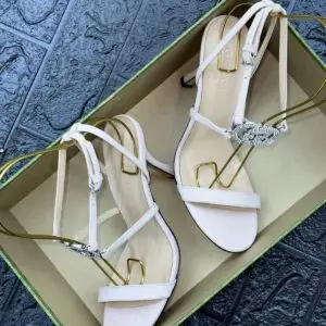 GUCCI Crystal-Embellished High Heel Sandals