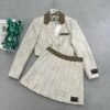 GUCCI Cotton Jacket & Shorts Set