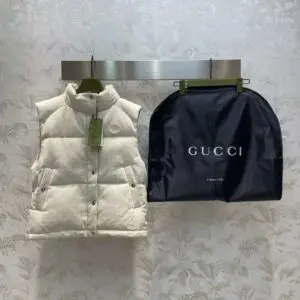 GUCCI GG Supreme Puffer Vest