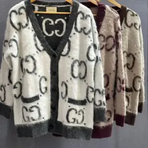 GUCCI Reversible GG Jacquard Cardigan