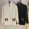 Hermes Zip Cardigan