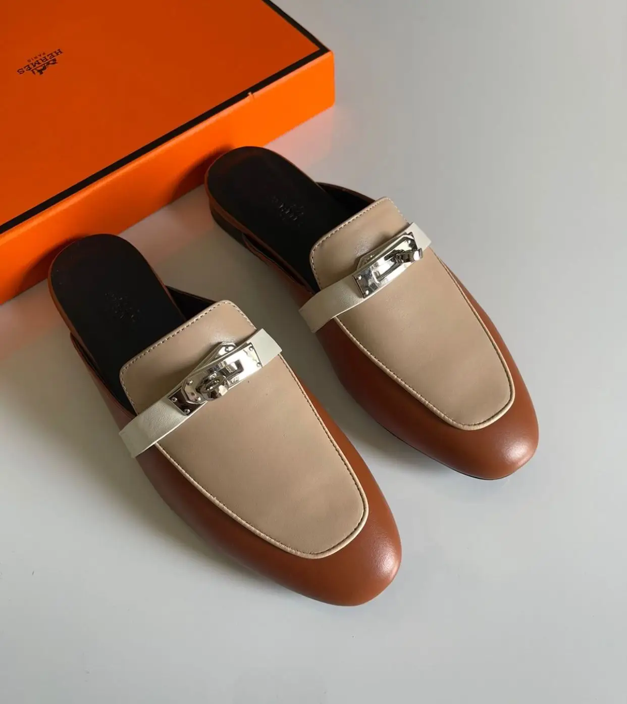HERMES Suede Loafer HERMES Suede Loafer