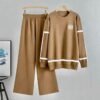 L OE WE Women's Casual Autumn Winter Set