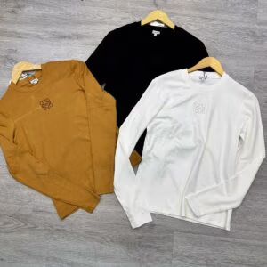 L OE WE Letter Long Sleeve Shirt