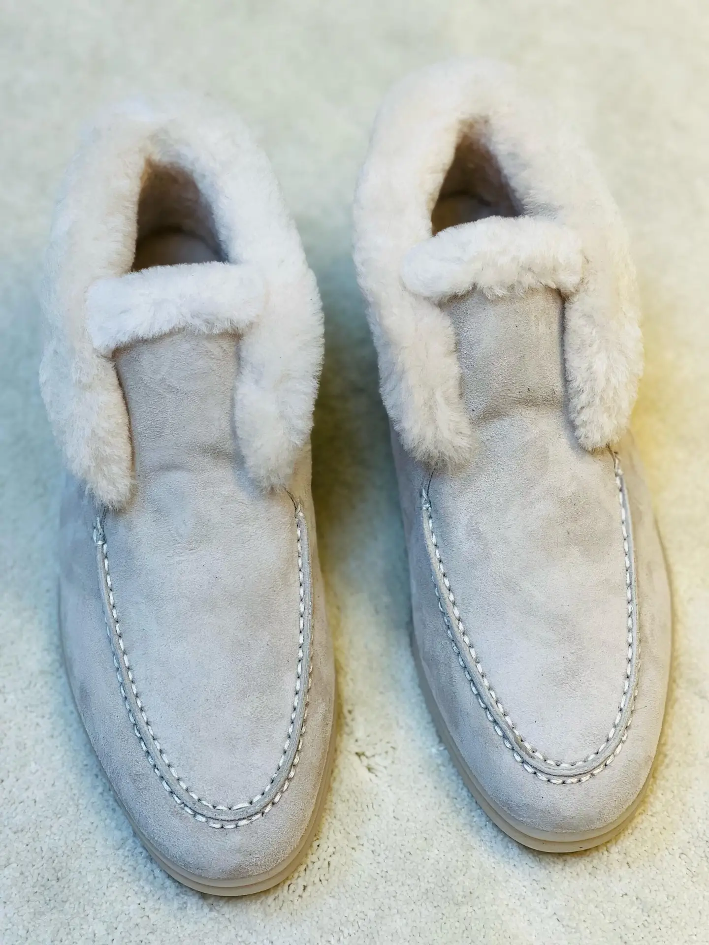 LORO PIANO Men's Winter Loafers LORO PIANO Men's Winter Loafers