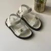 LOUIS VUITTON Logo Belted Sandal