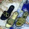 Louis Vuitton Signature Logo Sandal