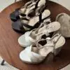 MIU MIU Satin Bow Heels